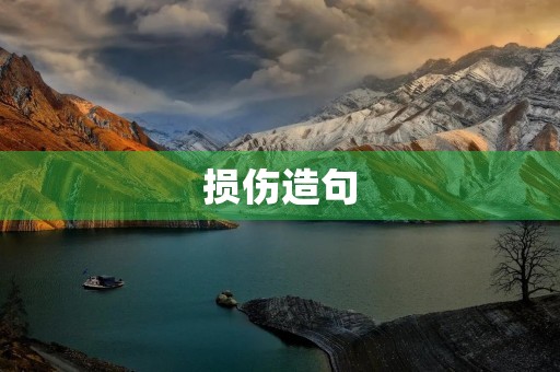 损伤造句