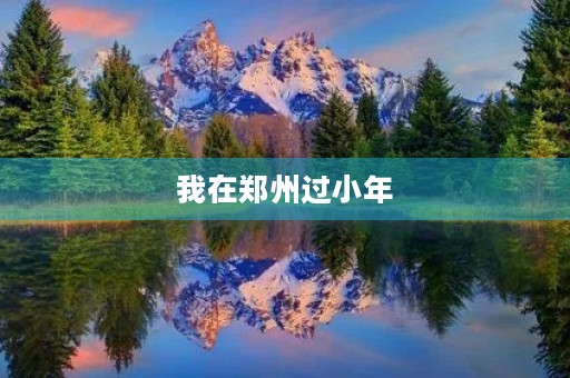 我在郑州过小年