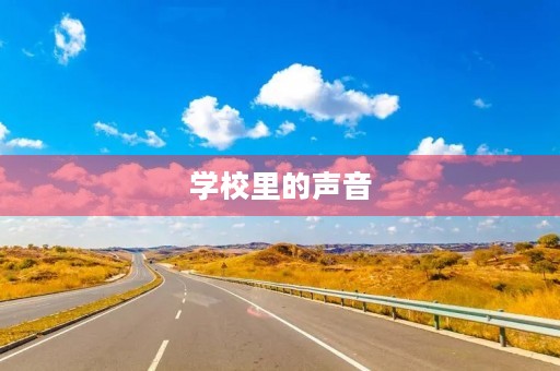 学校里的声音 学校里的声音