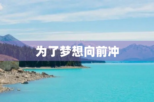 为了梦想向前冲 为了梦想向前冲