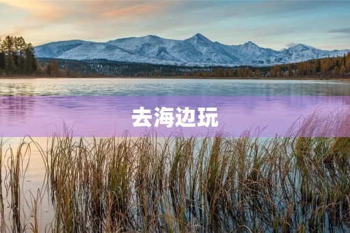 去海边玩