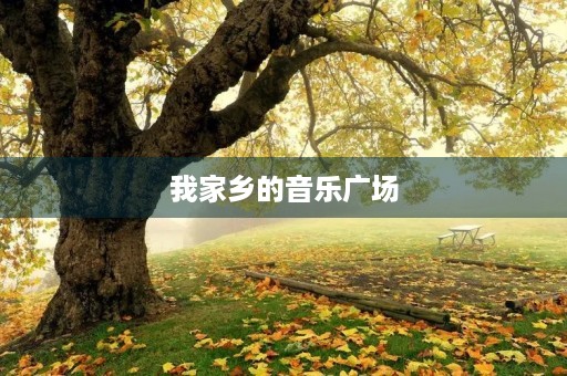 我家乡的音乐广场 我家乡的音乐广场
