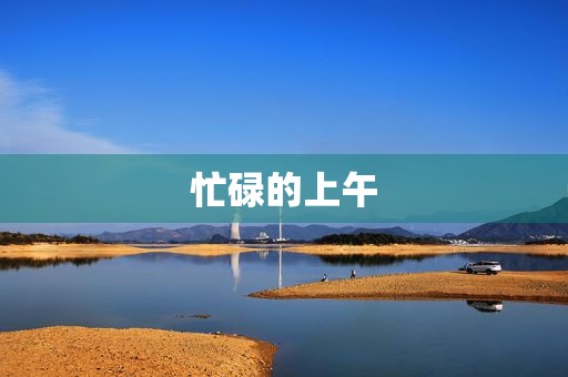 忙碌的上午