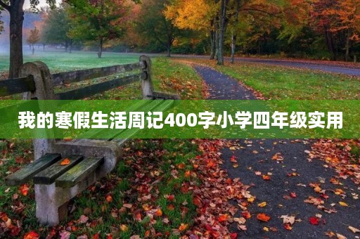 我的寒假生活周记400字小学四年级实用