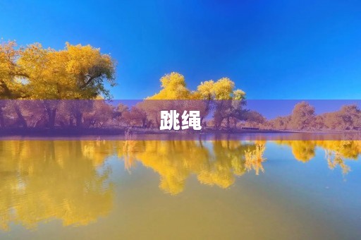 跳绳 跳绳