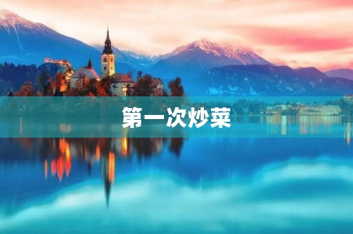 第一次炒菜 第一次炒菜