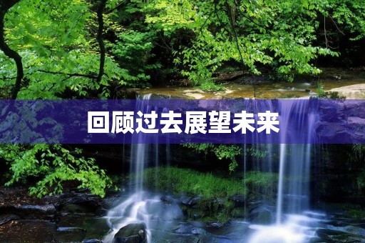 回顾过去展望未来 回顾过去展望未来
