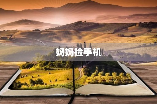 妈妈捡手机