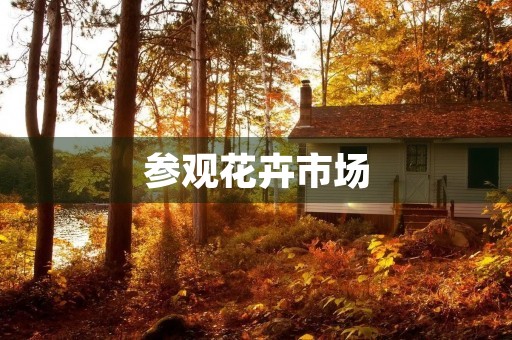 参观花卉市场 参观花卉市场