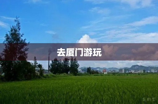 去厦门游玩 去厦门游玩