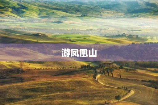 游凤凰山 游凤凰山