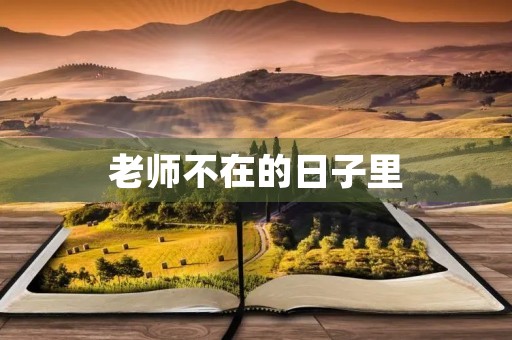 老师不在的日子里 老师不在的日子里