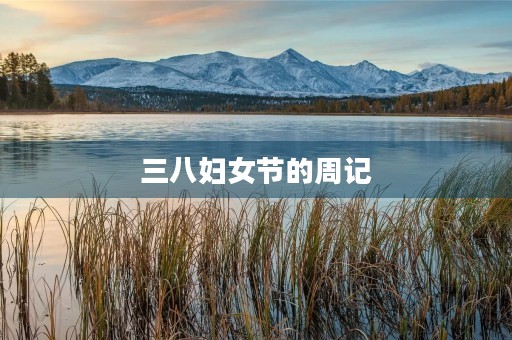 三八妇女节的周记