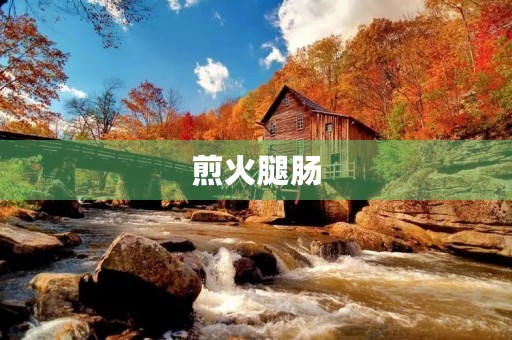 煎火腿肠 煎火腿肠