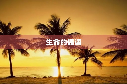 生命的偶语 生命的偶语
