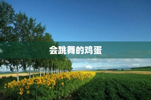 会跳舞的鸡蛋 会跳舞的鸡蛋