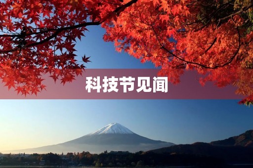 科技节见闻