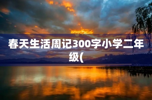春天生活周记300字小学二年级( 春天生活周记300字小学二年级(