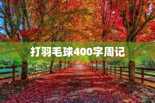 打羽毛球400字周记 打羽毛球400字周记