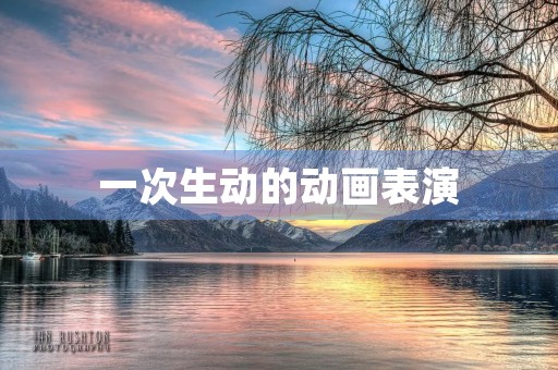 一次生动的动画表演