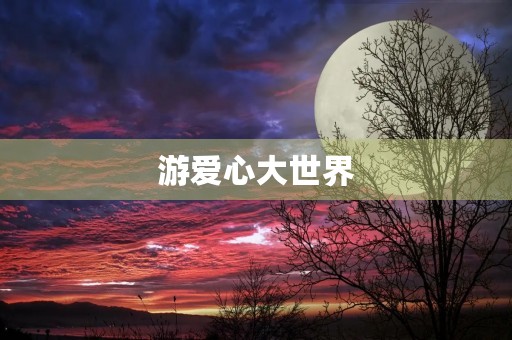 游爱心大世界 游爱心大世界