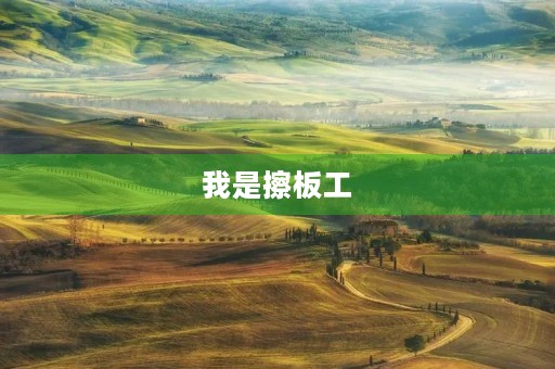 我是擦板工 我是擦板工