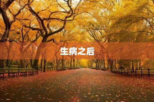 生病之后 生病之后