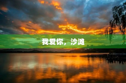我爱你,沙滩 我爱你,沙滩