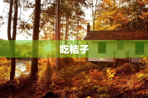 吃桔子 吃桔子