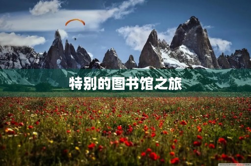 特别的图书馆之旅 特别的图书馆之旅