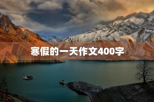 寒假的一天作文400字