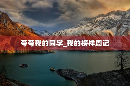 夸夸我的同学_我的榜样周记 夸夸我的同学_我的榜样周记