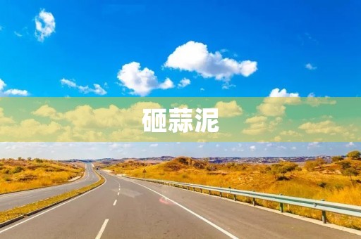 砸蒜泥 砸蒜泥