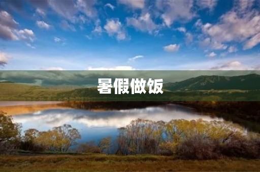 暑假做饭