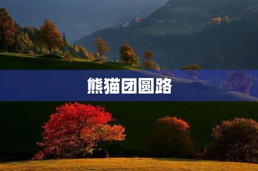 熊猫团圆路 熊猫团圆路