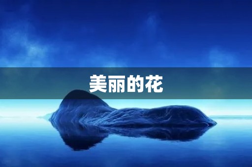 美丽的花
