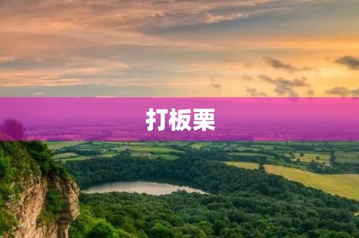 打板栗 打板栗