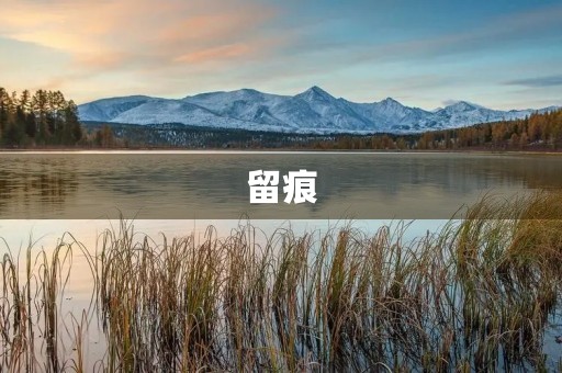 留痕 留痕