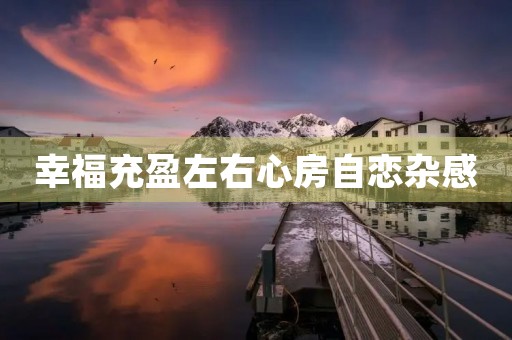 幸福充盈左右心房自恋杂感 幸福充盈左右心房自恋杂感