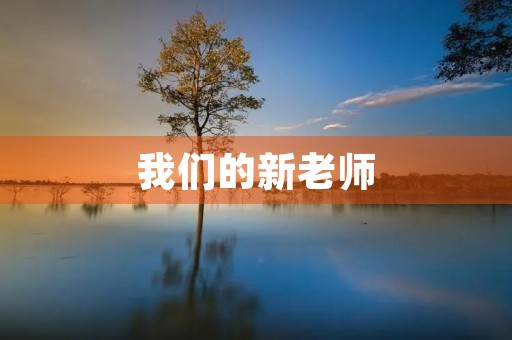 我们的新老师