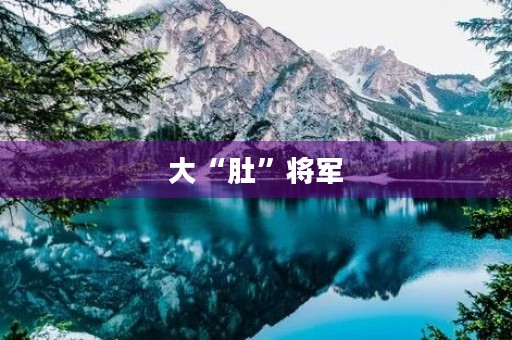 大“肚”将军 大“肚”将军