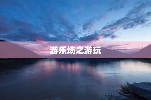 游乐场之游玩 游乐场之游玩