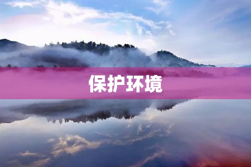 保护环境