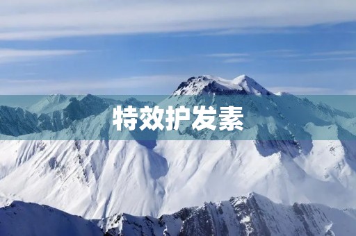 特效护发素 特效护发素