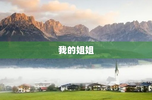 我的姐姐 我的姐姐