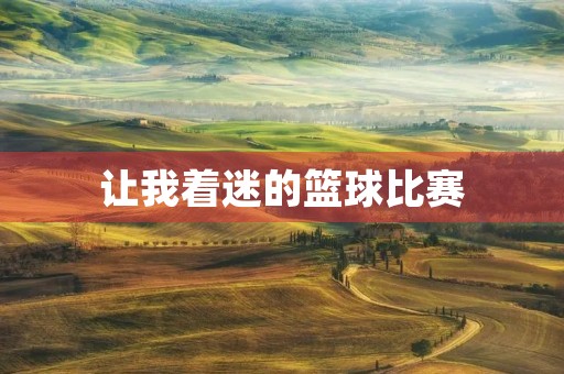 让我着迷的篮球比赛 让我着迷的篮球比赛