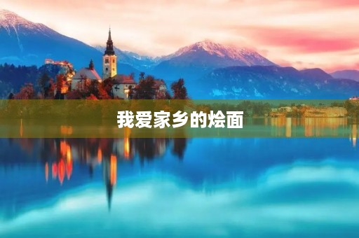 我爱家乡的烩面 我爱家乡的烩面