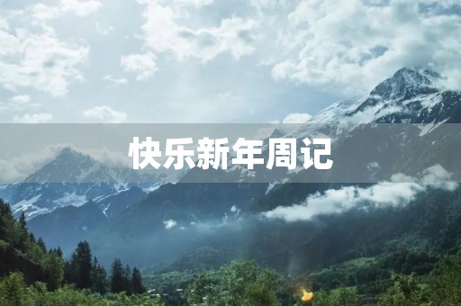 快乐新年周记 快乐新年周记