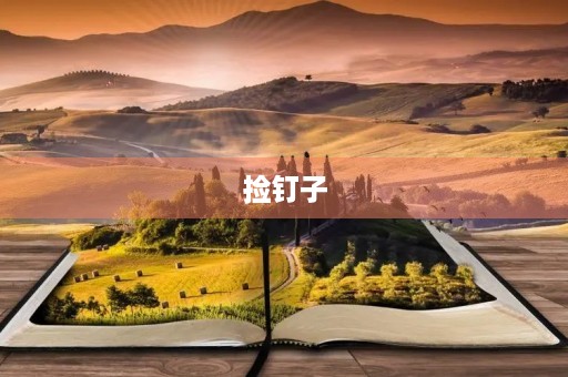 捡钉子 捡钉子