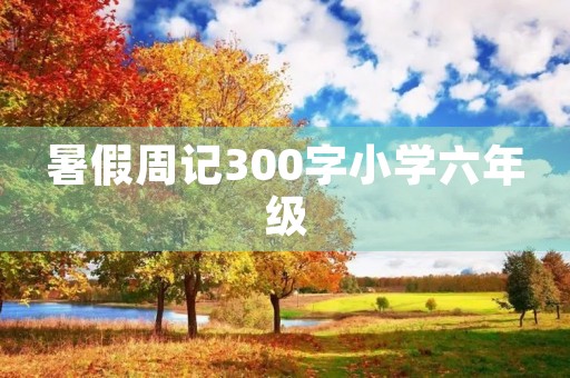 暑假周记300字小学六年级 暑假周记300字小学六年级